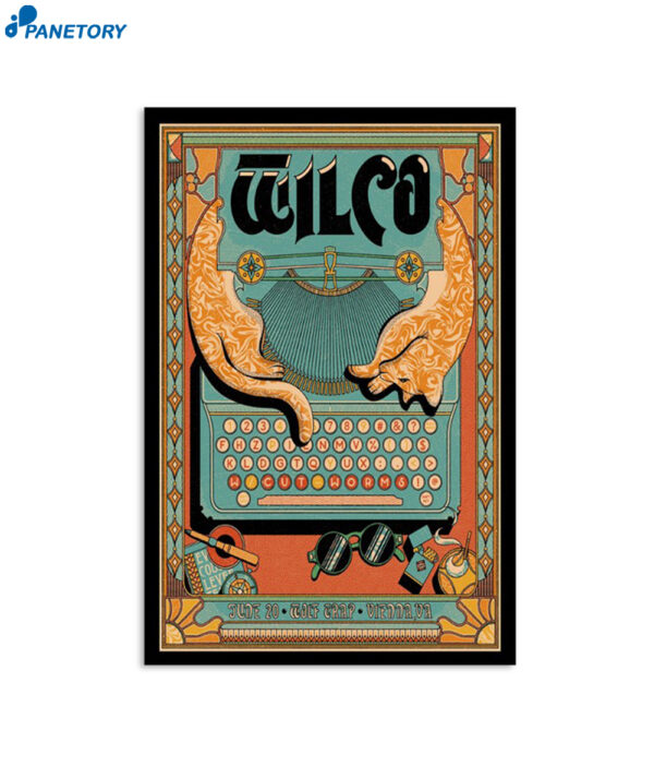 Wilco At Wolf Trap In Vienna Va June 20 2024 Poster