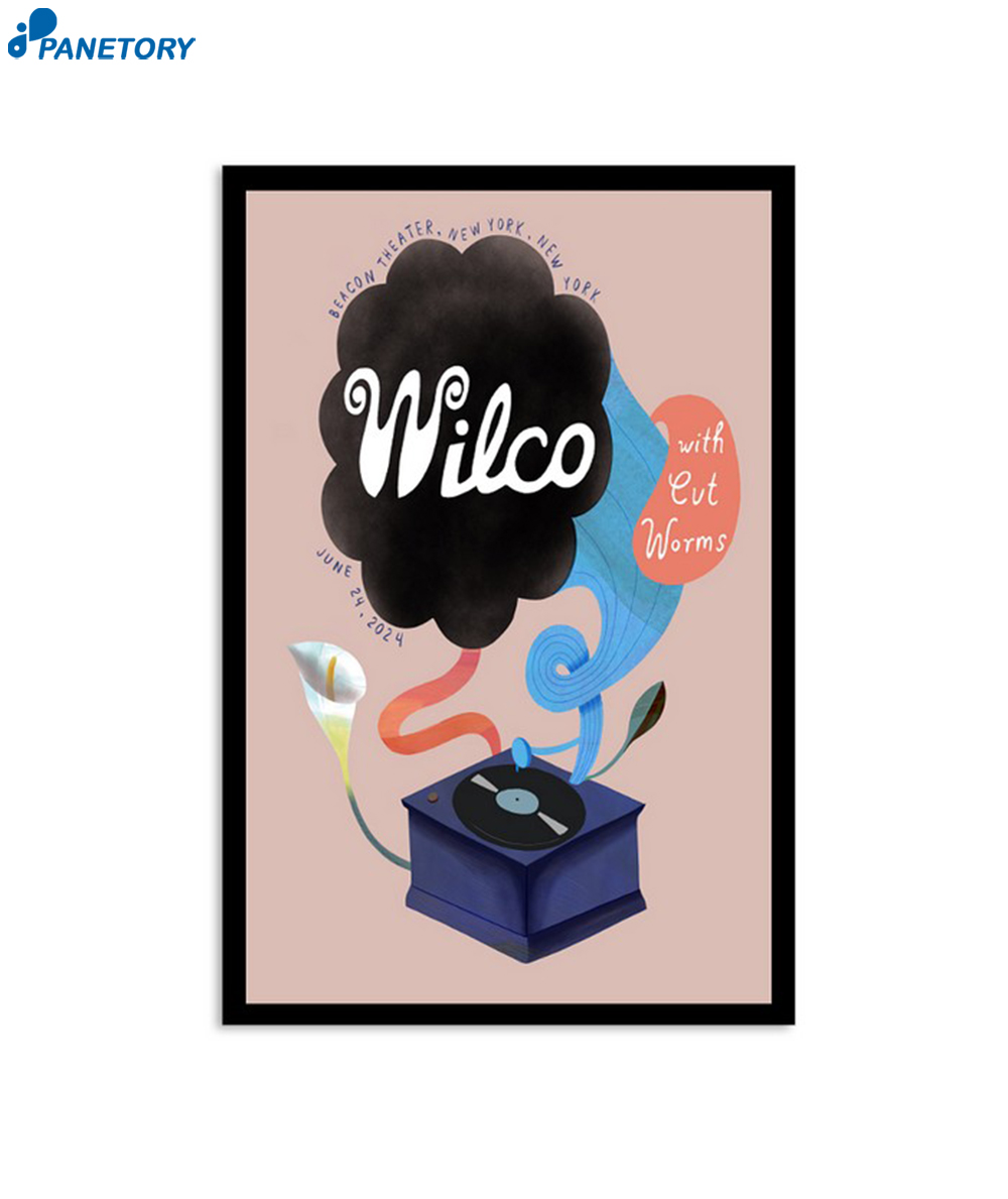 Wilco June 24 2024 Beacon Theater New York Ny Poster 2 Wilco June 24 2024 Beacon Theater New York Ny Poster