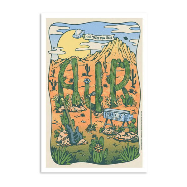 Ajr July 12 2024 Footprint Center Phoenix Az Poster