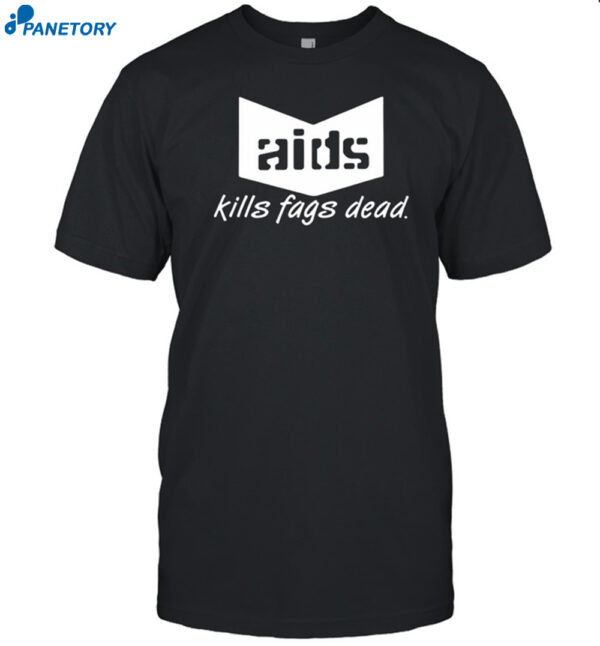 Anthony Cumia Aids Kills Fags Dead Shirt