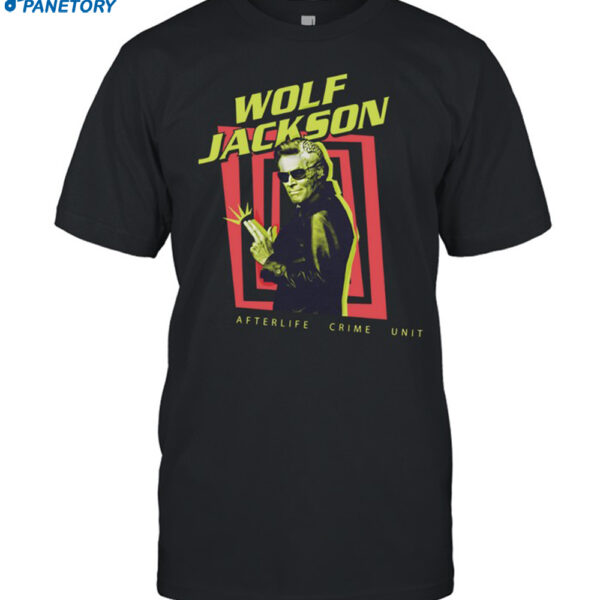 Beetlejuice Beetlejuice Wolf Jackson Shirt