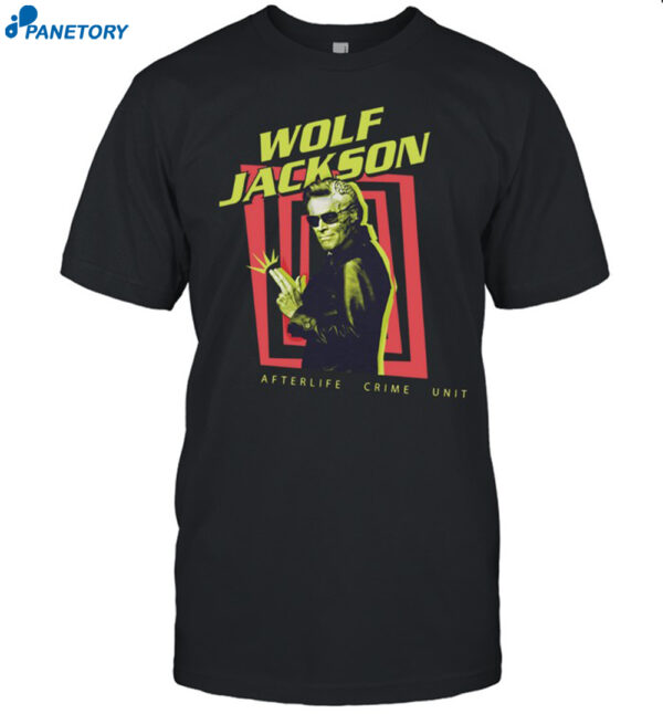 Beetlejuice Beetlejuice Wolf Jackson Shirt