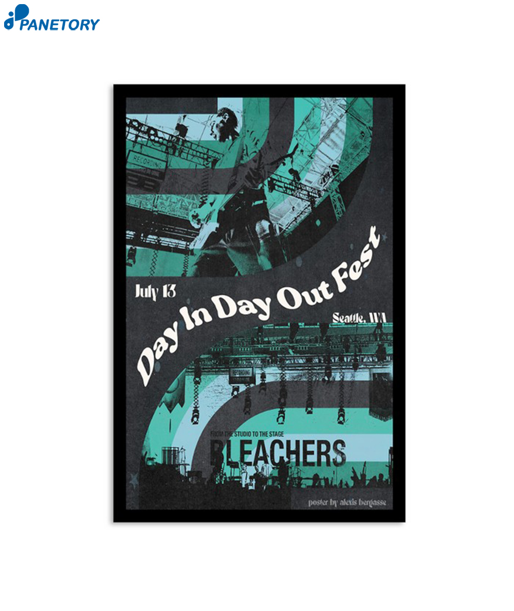 Bleachers Fisher Pavilion July 13 2024 In Seattle Wa Poster 2 Bleachers Fisher Pavilion July 13 2024 In Seattle Wa Poster