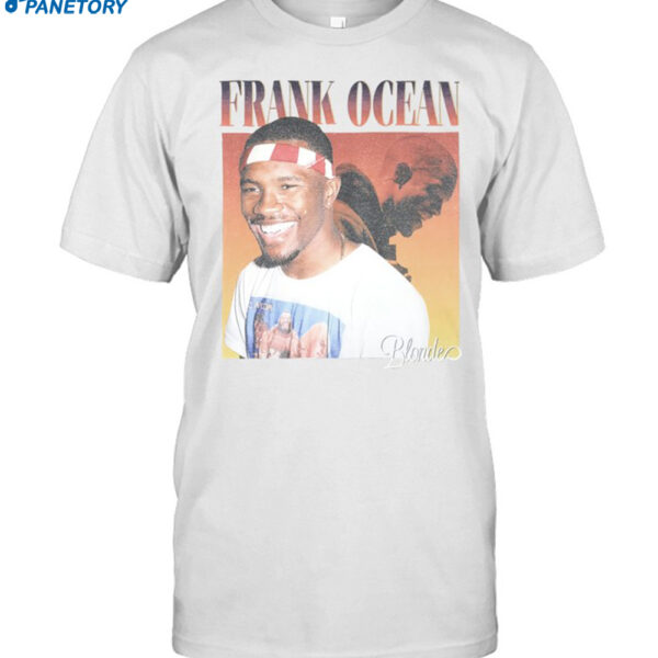 Blonde Concert Promo Music Frank Ocean Album Shirt