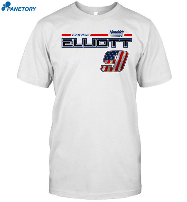 Chase Elliott #9 Napa Flag 2024 Nascar Shirt