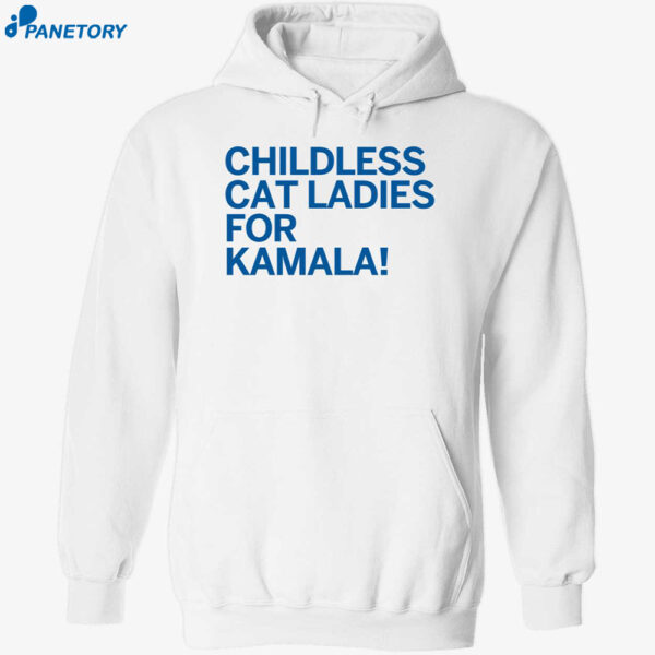 Childless Cat Ladies For Kamala Shirt 2