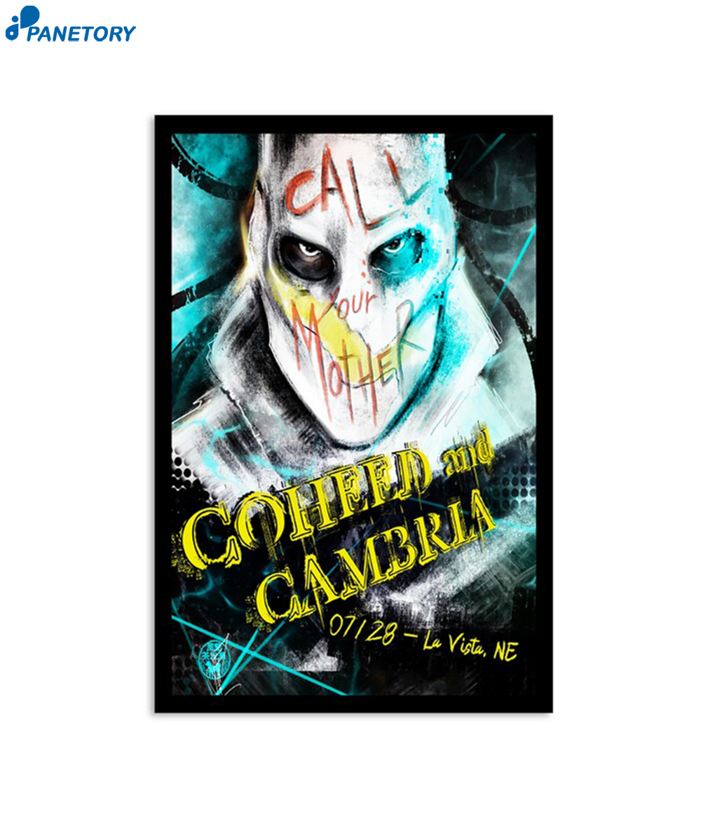 Coheed And Cambria The Astro Amphitheater La Vista Ne Jul 28 2024 Poster 2 Coheed And Cambria The Astro Amphitheater La Vista Ne Jul 28 2024 Poster