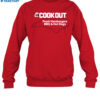 Cook Out Fresh Hamburgers Bbq & Hot Dogs Shirt 1