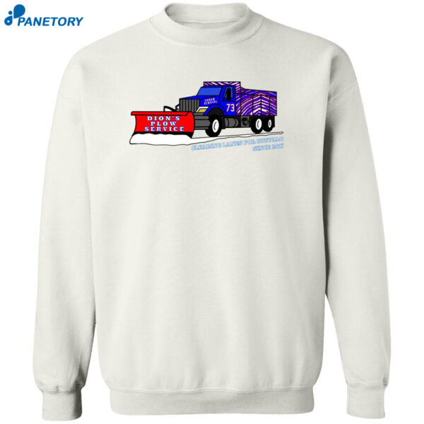 Dion’s Plow Service Clearing Lanes For Buffalo Since 2017 Shirt 2