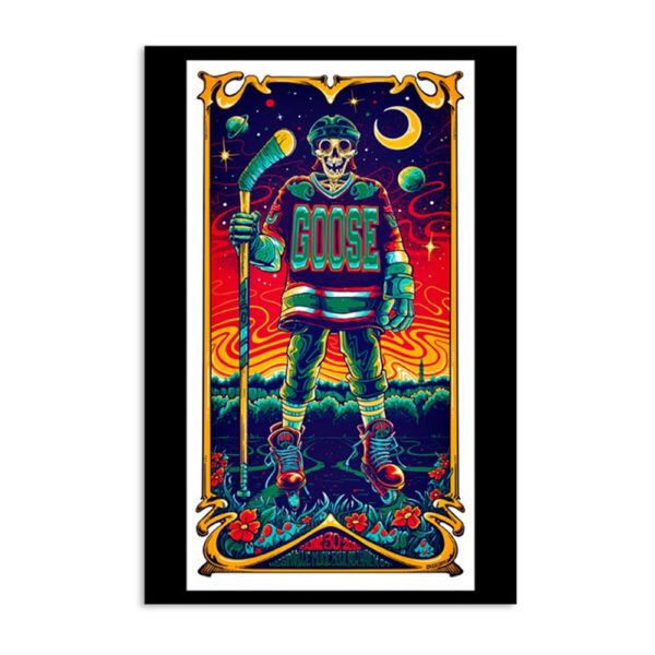 Goose June 30 2024 Westville Music Bowl In New Haven Ct Poster