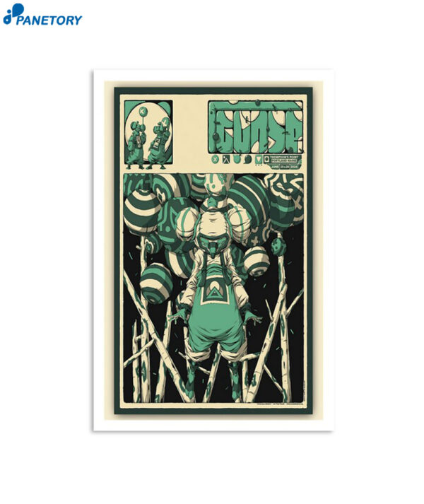 Goose The Band Thompsons Point Portland Me June 25 & 26 2024 Poster