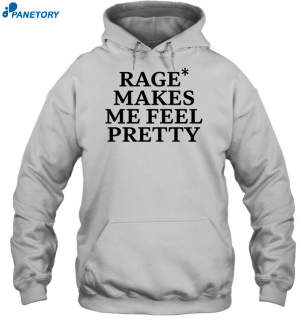 Hayley Williams Wearing Rage Makes Me Feel Pretty Shirt 2