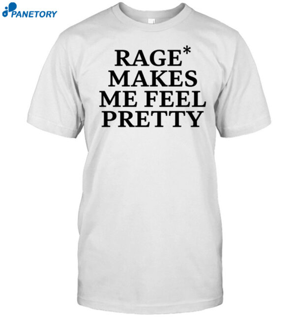 Hayley Williams Wearing Rage Makes Me Feel Pretty Shirt