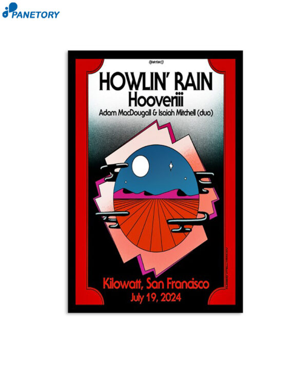 Hooveriii Kilowatt Bar San Francisco Ca July 19 2024 Poster