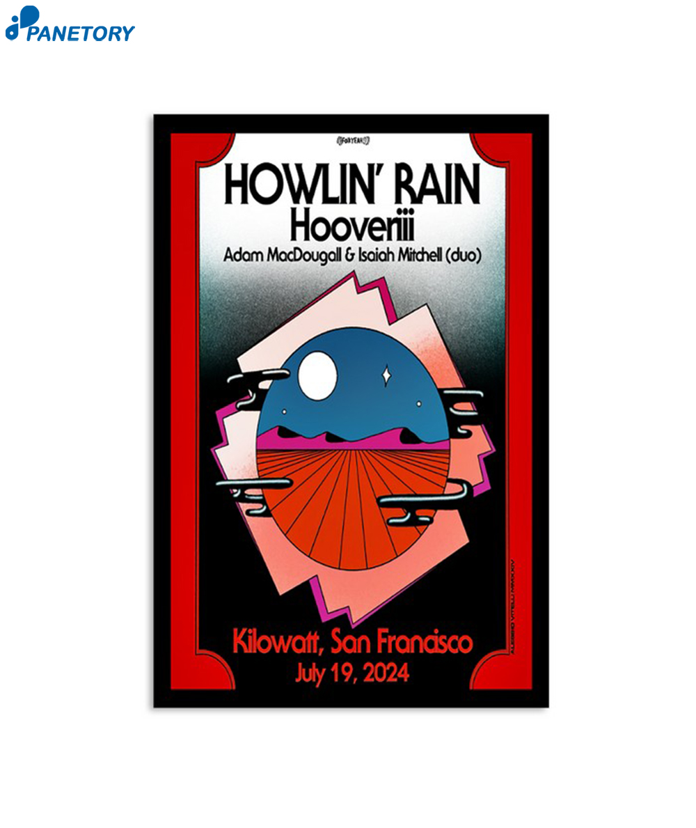 Hooveriii Kilowatt Bar San Francisco Ca July 19 2024 Poster 2 Hooveriii Kilowatt Bar San Francisco Ca July 19 2024 Poster