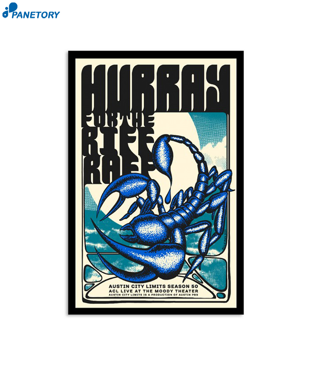 Hurray For The Riff Raff The Moody Theater Austin Tx July 2 2024 Poster 2 Hurray For The Riff Raff The Moody Theater Austin Tx July 2 2024 Poster