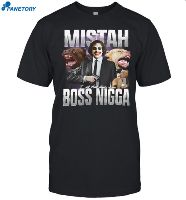 Jimmy Boss Nigga Shirt