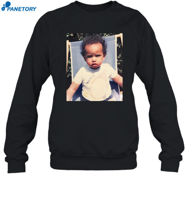 Lewis Hamilton Baby Photo Shirt 1