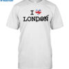 Lewis Hamilton Plus Soldier I Heart London Shirt