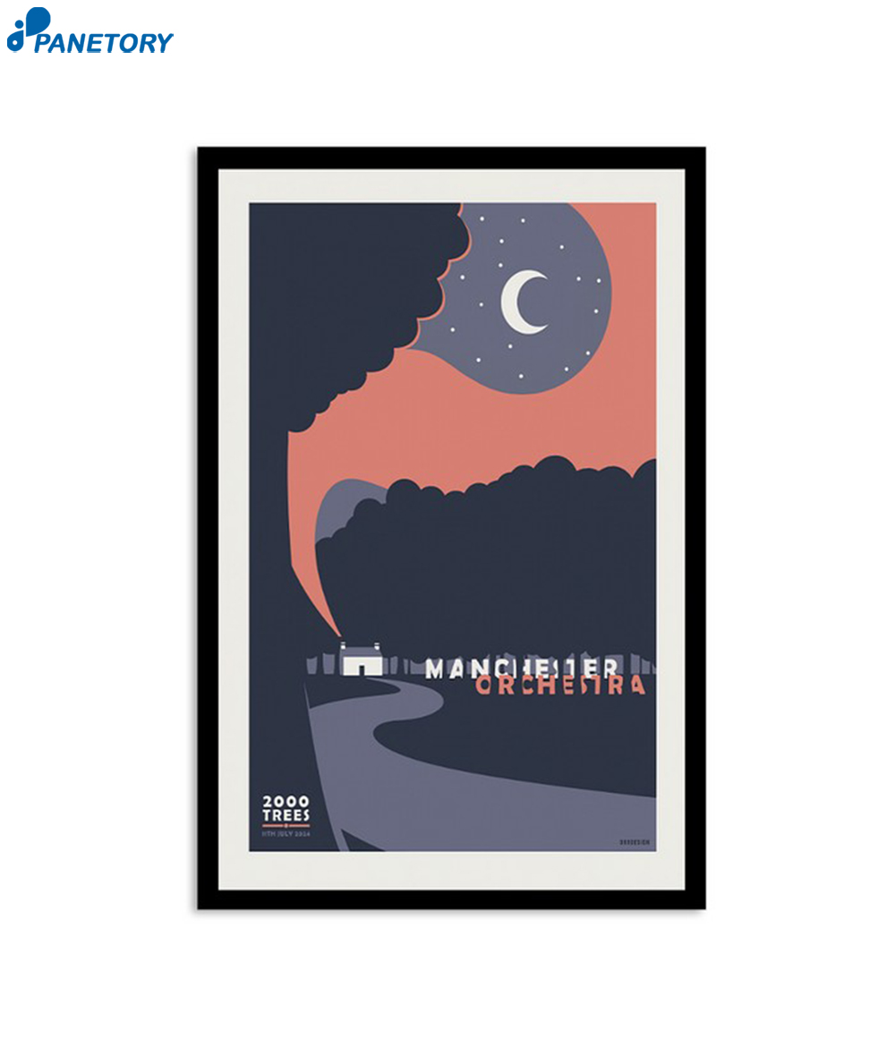 Manchester Orchestra 2000 Trees Festival Castle Combe Uk July 11 2024 Poster 2 Manchester Orchestra 2000 Trees Festival Castle Combe Uk July 11 2024 Poster