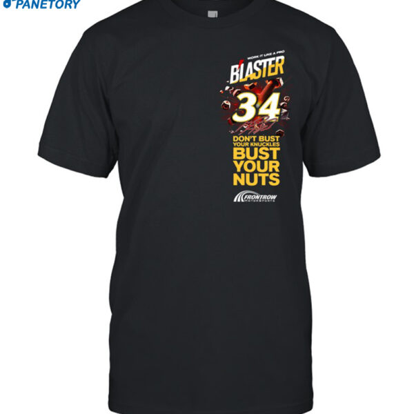 Michael Mcdowell B'laster 2024 Nascar Shirt