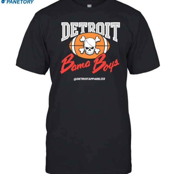 Nolan Bianchi Terrion Arnold Wearing Detroit Bama Boys Shirt