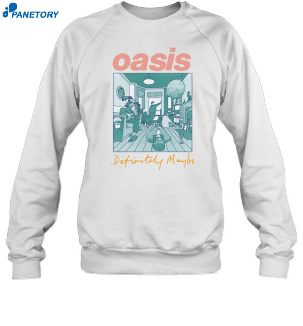 Oasis Definitely Maybe Artwork Shirt 1