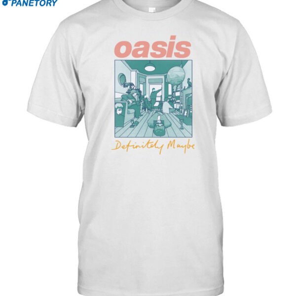 Oasis Definitely Maybe Artwork Shirt