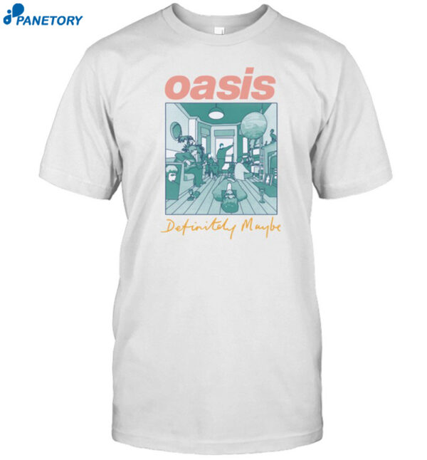 Oasis Definitely Maybe Artwork Shirt