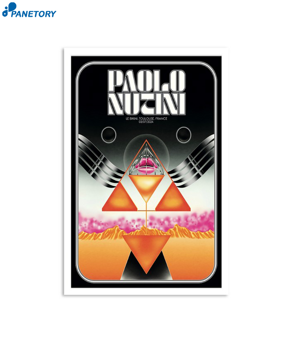 Paolo Nutini Le Bikini Toulouse France July 3 2024 Poster 2 Paolo Nutini Le Bikini Toulouse France July 3 2024 Poster