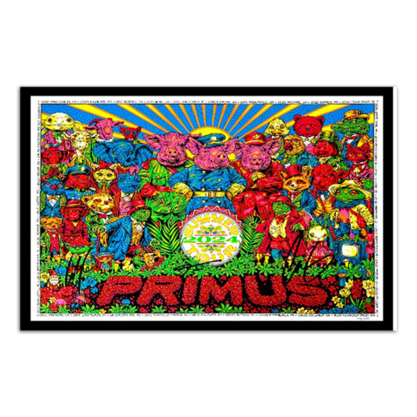 Primus Summer Tour 2024 Poster