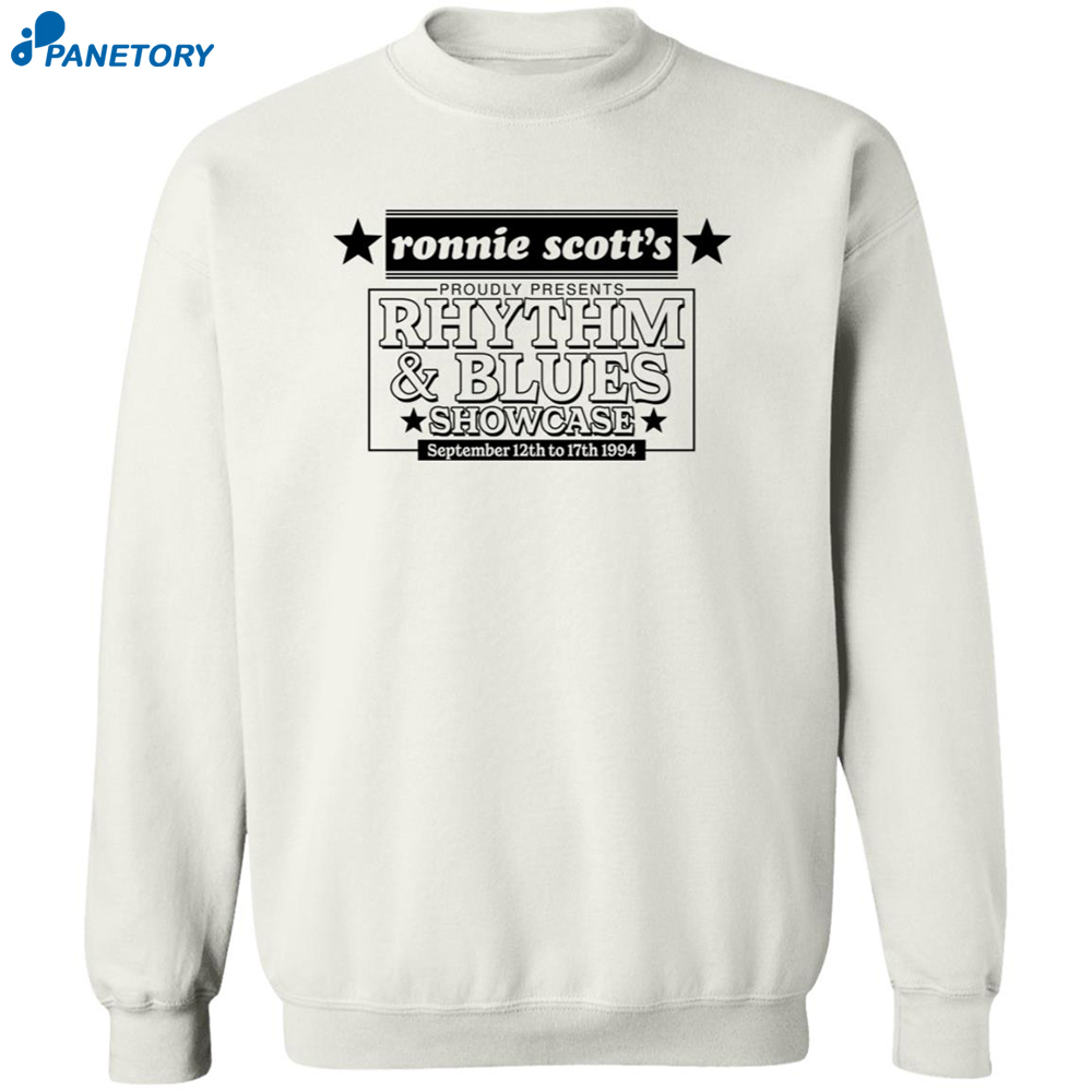 Ronnie Scott’s Rhythm Blues Showcase Shirt 6 Ronnie Scott’s Rhythm Blues Showcase Shirt 2