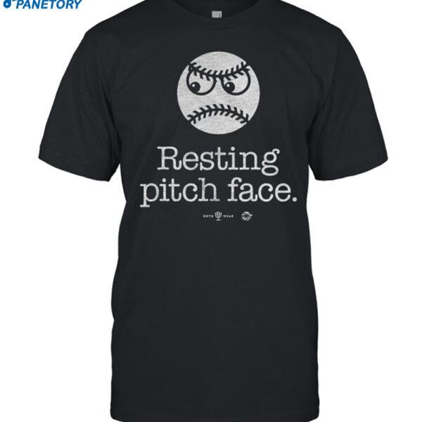 Roto Wear Baseball Resting Pitch Face Shirt