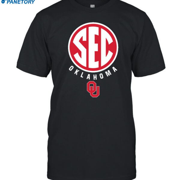 Sec Oklahoma Sooners Football Shirt