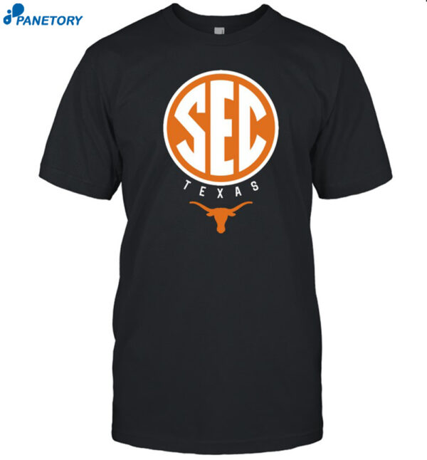 Sec Texas Longhorn Shirt