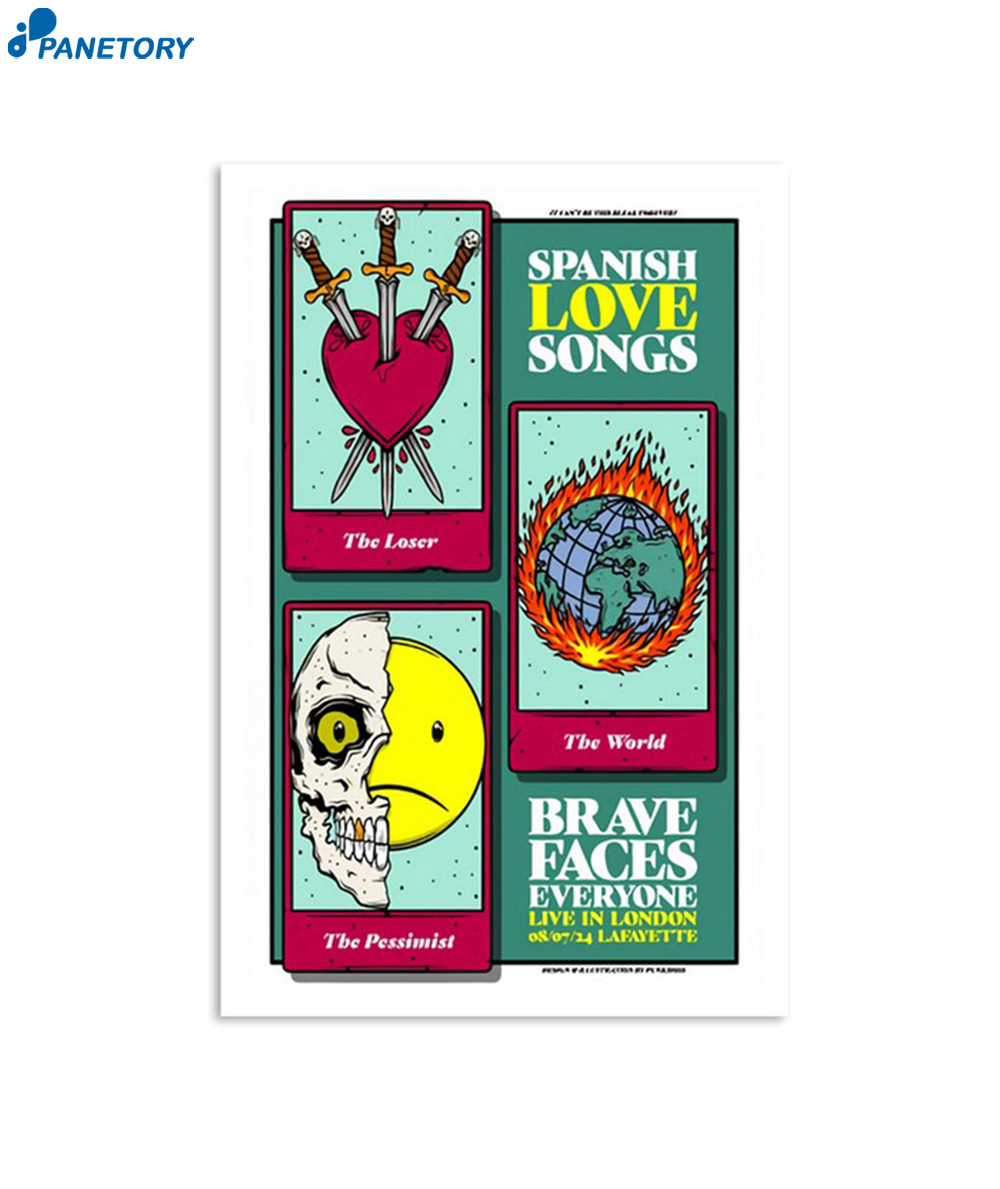Spanish Love Songs July 8 2024 Lafayette London Uk Poster 2 Spanish Love Songs July 8 2024 Lafayette London Uk Poster