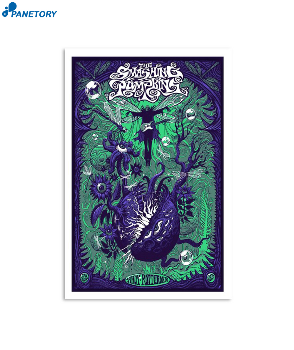 The Smashing Pumpkins June 29 2024 Rotterdam Netherlands Poster 2 The Smashing Pumpkins June 29 2024 Rotterdam Netherlands Poster