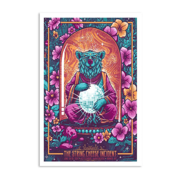 The String Cheese Incident June 29-30 2024 Bonner Mt Poster
