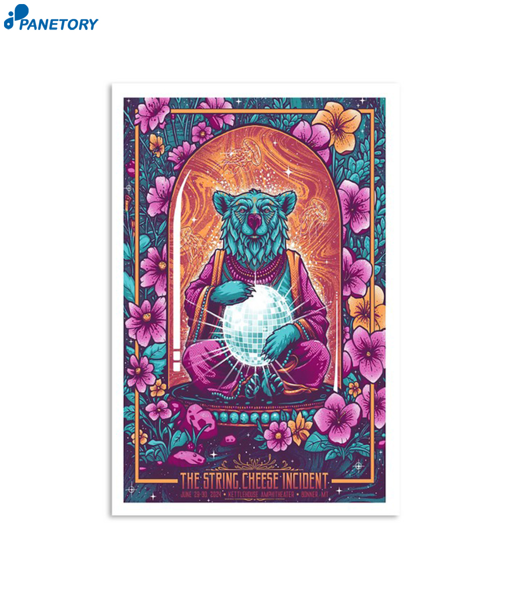 The String Cheese Incident June 29-30 2024 Bonner Mt Poster 2 The String Cheese Incident June 29-30 2024 Bonner Mt Poster