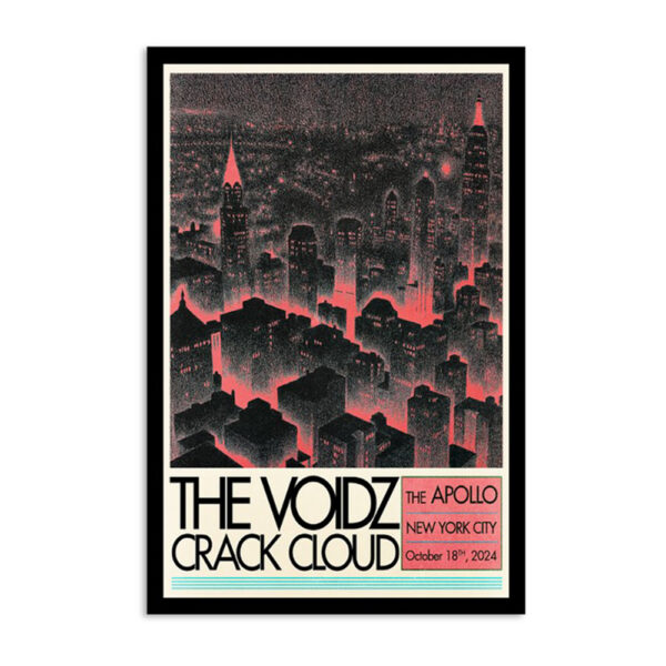 The Voidz Oct 18 2024 Show The Apollo Nyc Poster