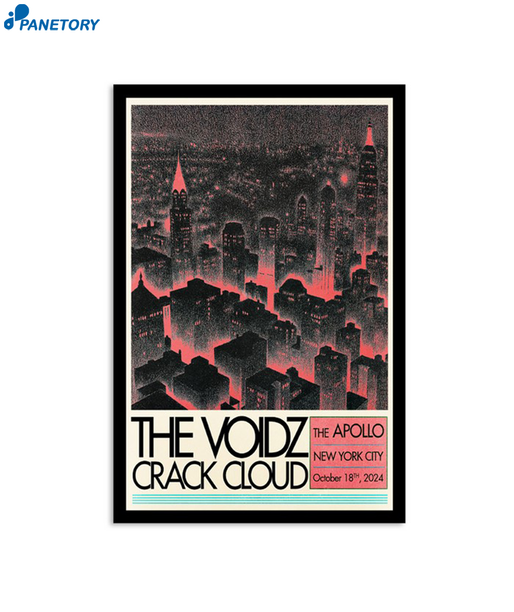 The Voidz Oct 18 2024 Show The Apollo Nyc Poster 2 The Voidz Oct 18 2024 Show The Apollo Nyc Poster