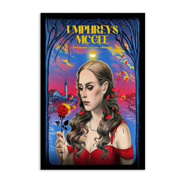 Umphrey's Mcgee State Theatre Portland Me July 6 2024 Poster