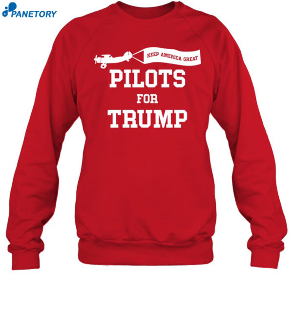 Walter Hudson Keep America Great Pilots For Trump Shirt 1