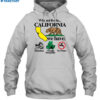 Why Not Live In California We Have Homeless Wealth Inequality No Water Shirt 2