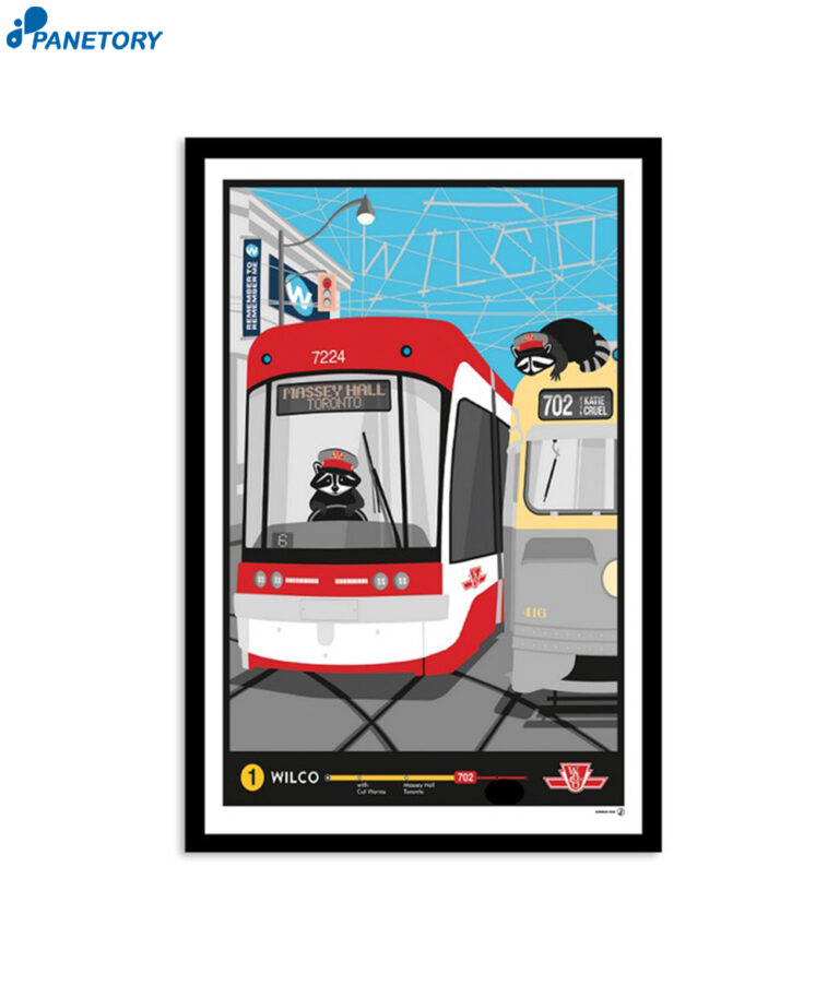 Wilco Massey Hall Toronto On July 2 2024 Poster 2024