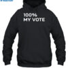 100% My Vote Tee Shirt 2