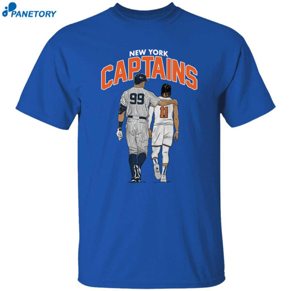 Aaron Judge Jalen Brunson New York Captains Shirt