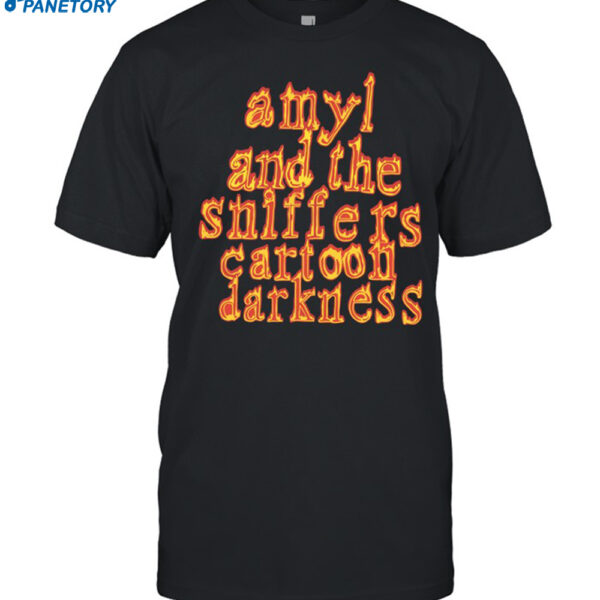 Amyl And The Sniffers Cartoon Darkness Shirt