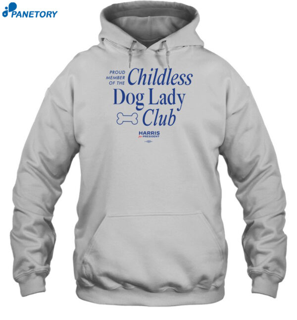 Childless Dog Lady Club Shirt 2