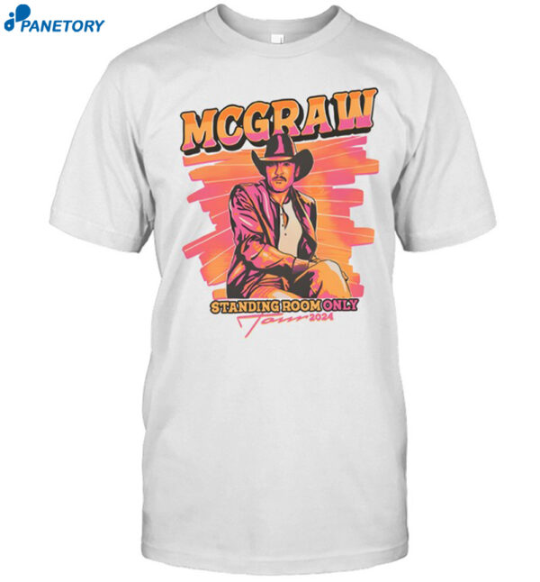 Limited Mcgraw Sand Sro Tour Shirt